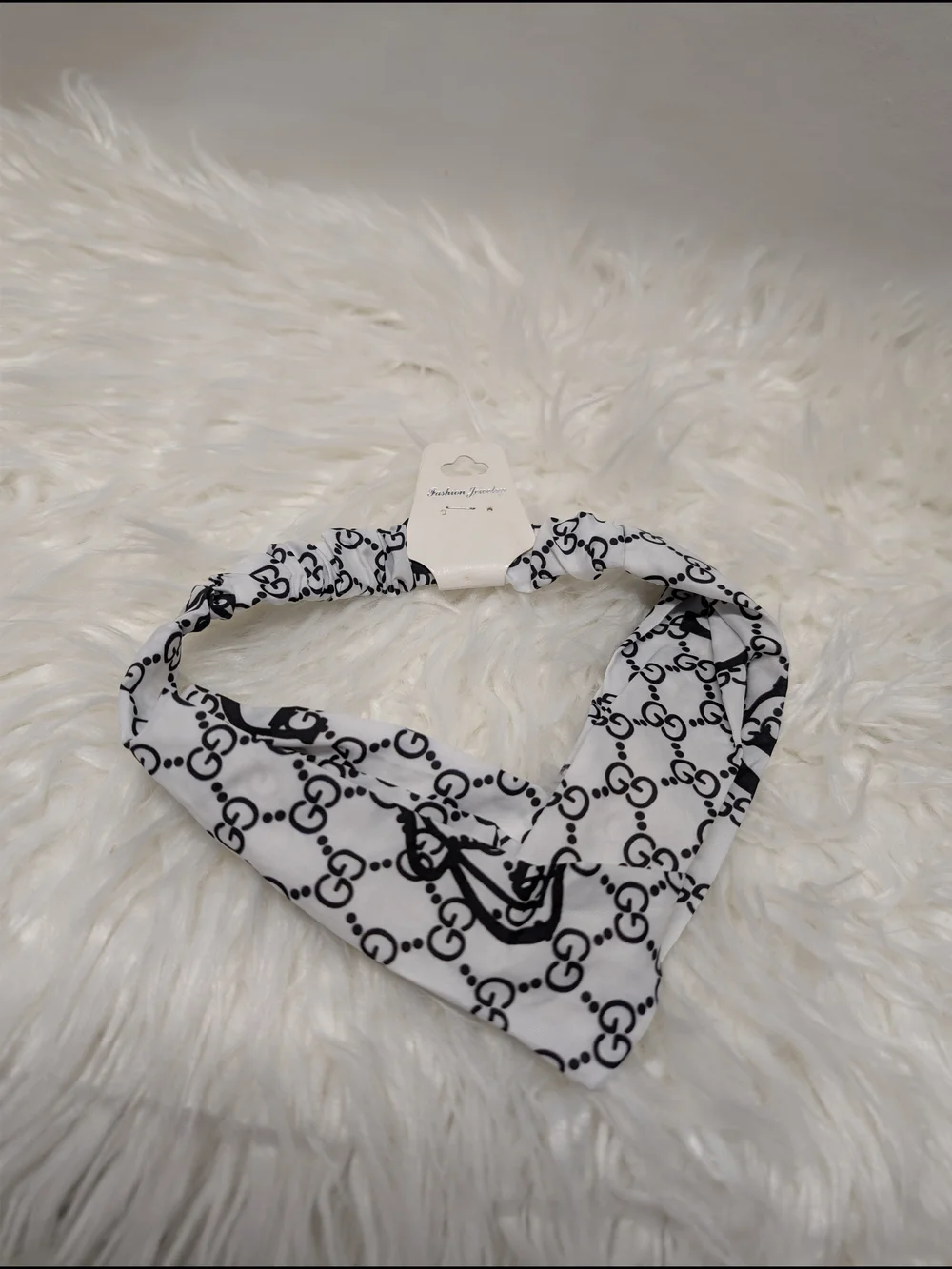✨️Black & White Patterned Women’s Headband